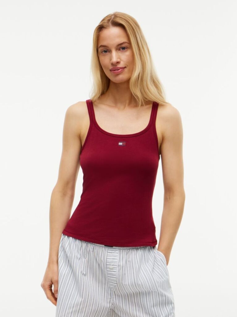 Multi 2-Pack Rhinestone Flag Lounge Tank Tops  Women