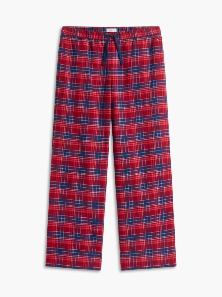 Multi Essential Check Flannel Pyjama Set  Women
