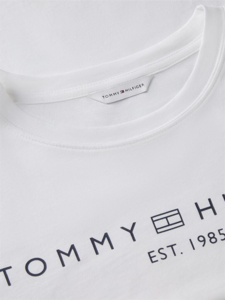 Άσπρο T-Shirt Με Κλασική Λαιμόκοψη Και Λογότυπο  Γυναίκες