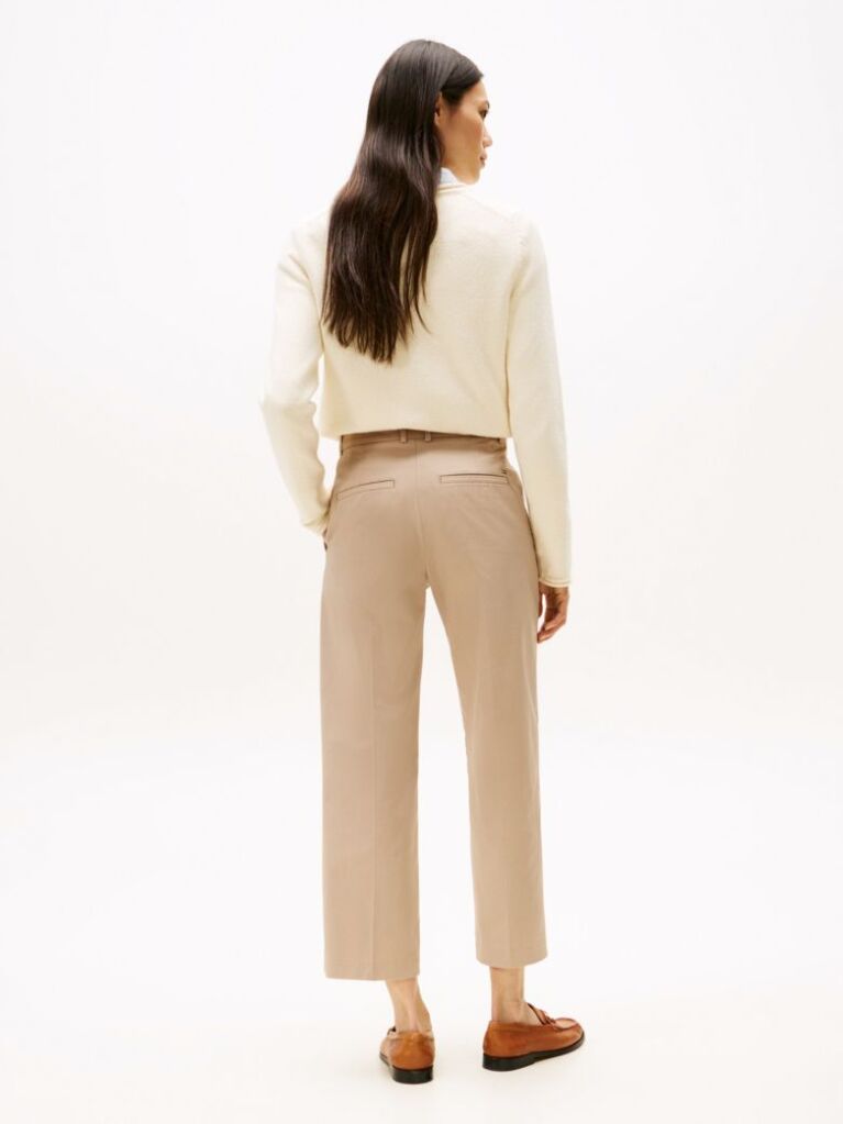 Μπεζ Slim Παντελόνι Chinos  Γυναίκες