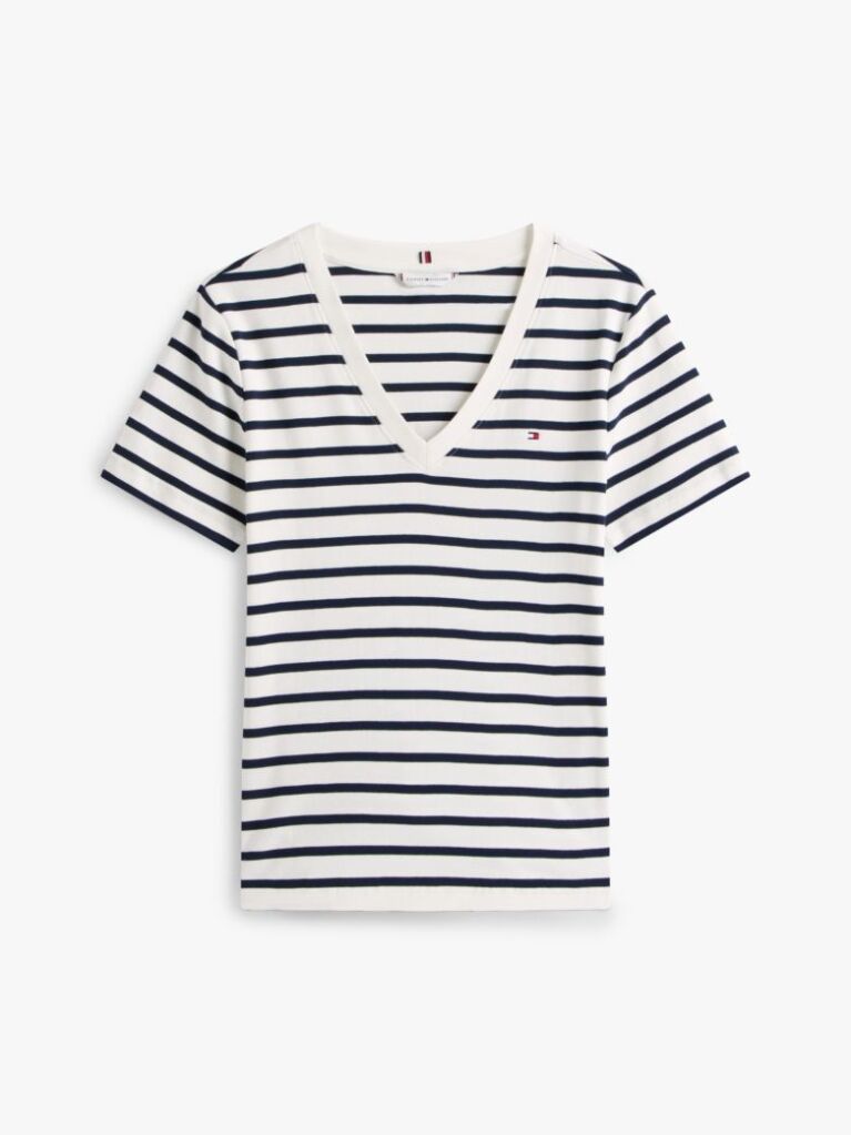 Multi T-Shirt Με Λαιμόκοψη V Και Slim Γραμμή  Γυναίκες