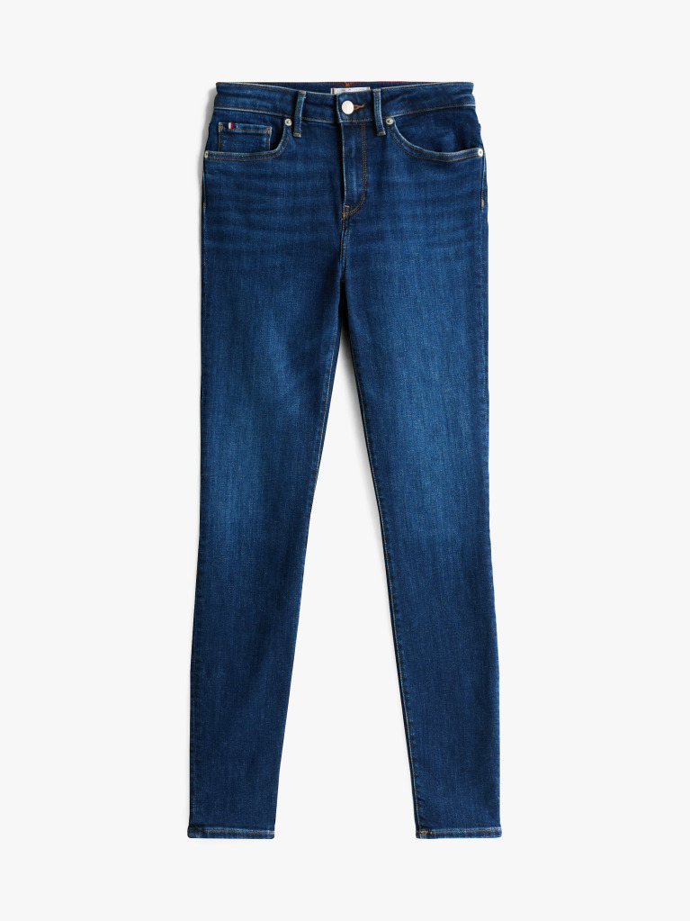 Blue Skinny Jeans Dark Blue  Women