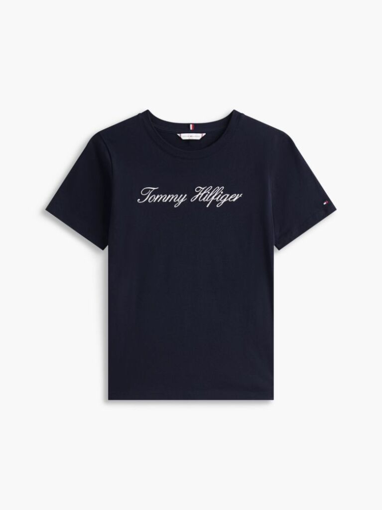 Μπλε T-Shirt Με Λογότυπο  Γυναίκες