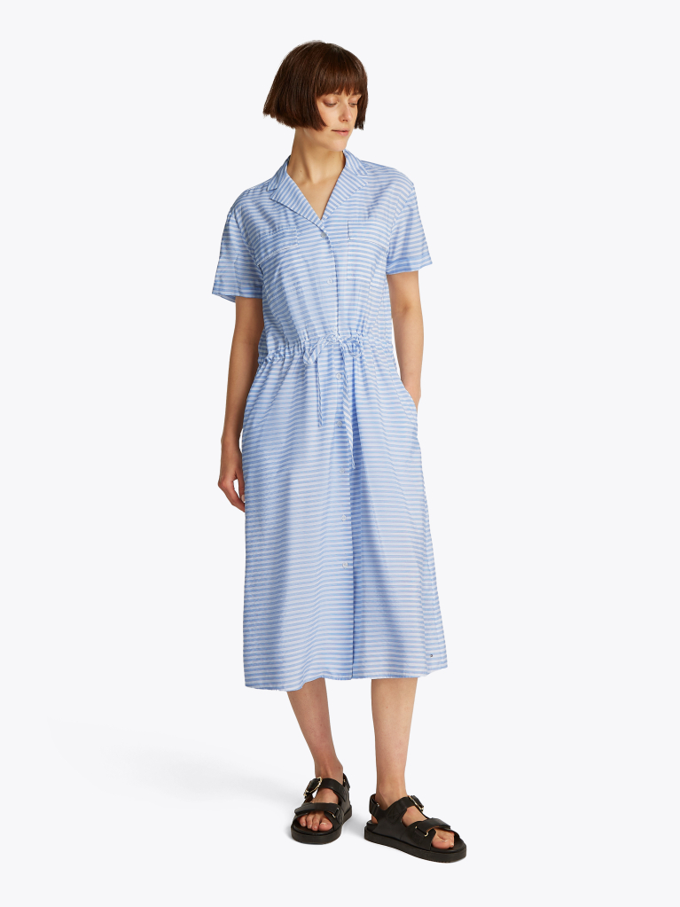 Multi Midi Shirt Dress  Women