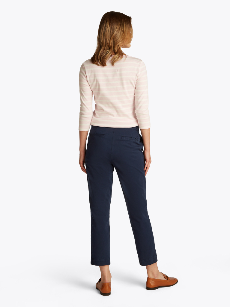Blue Slim Fit Chinos  Women