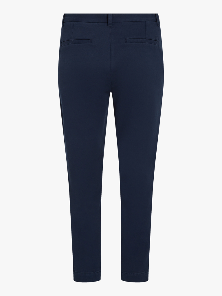 Blue Slim Fit Chinos  Women