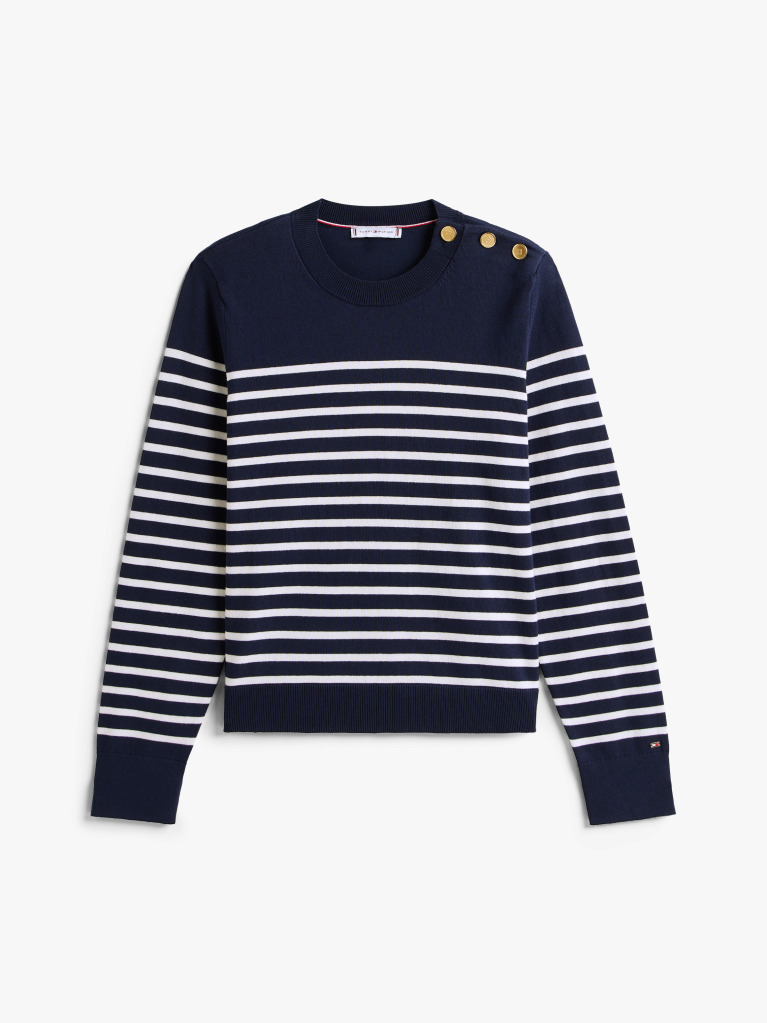 Multi Jersey Πουλόβερ Με Κουμπιά Σε Χρυσή Απόχρωση  Γυναίκες
