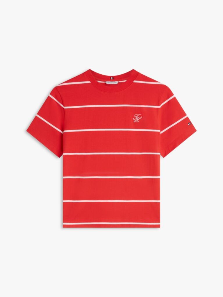 Multi T-Shirt Με Κλασική Λαιμόκοψη Και Κεντητό Λογότυπο  Γυναίκες