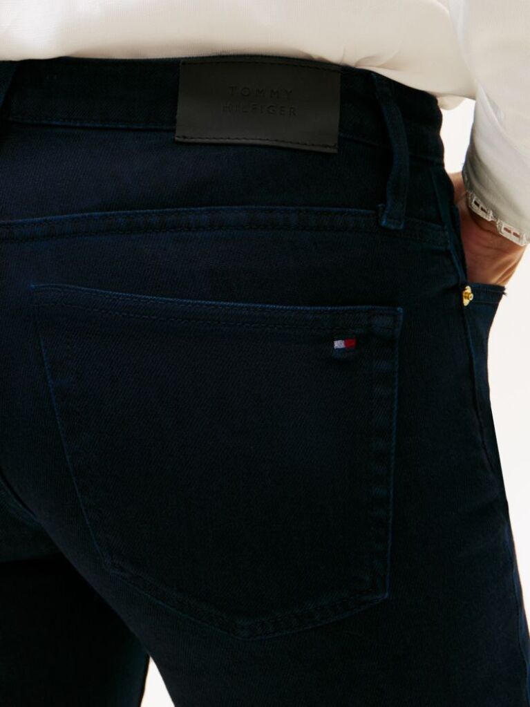 Μπλε Ψηλόμεσο Τζιν Σε Bootcut Γραμμή  Γυναίκες