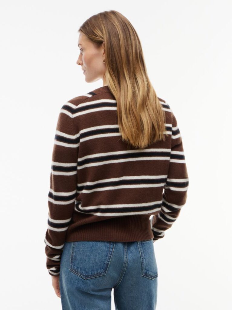 Multi Pure Wool Jersey Slim Jumper  Women