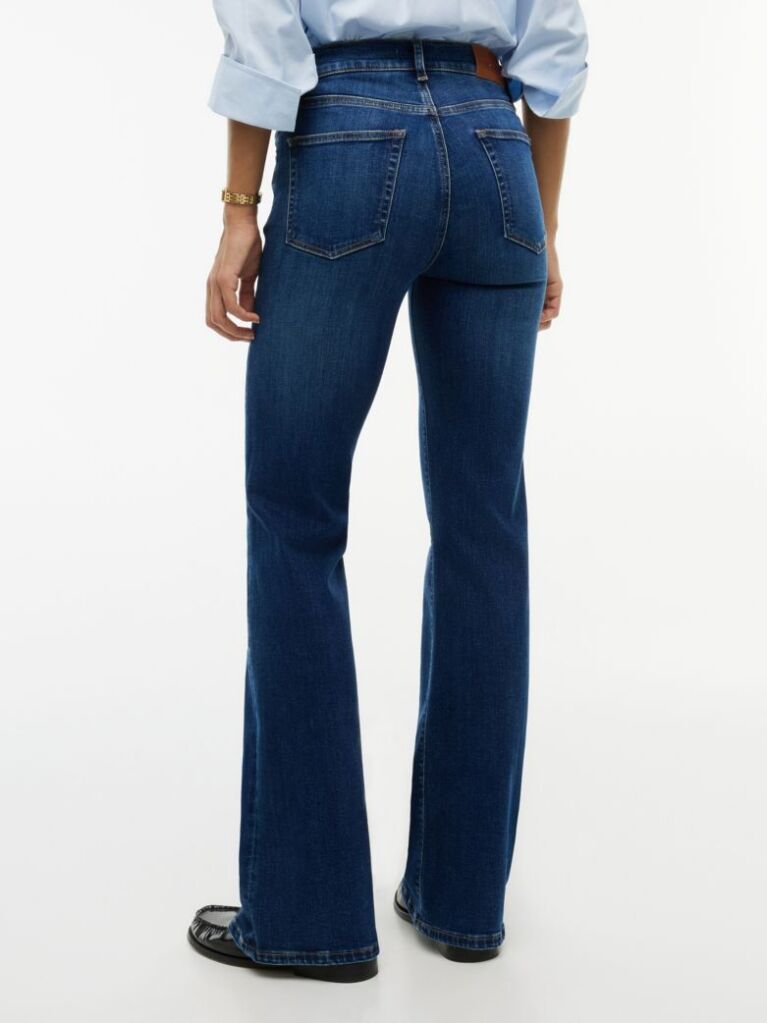 Blue Luna Mid Rise Flared Jeans  Women